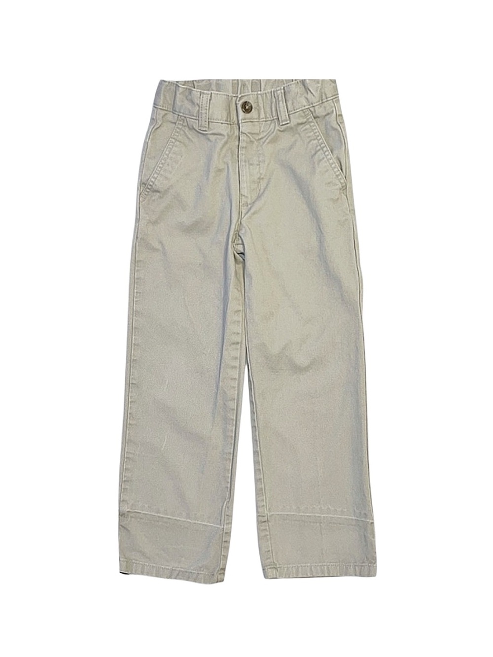 CHAPS Boy's Khaki Dress Pants Adjustable Waist Size 6